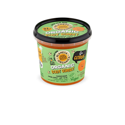 Skin Super Food %99 Doğal Vegan Formül Tonlayıcı Body Scrub "C+ Citrus"