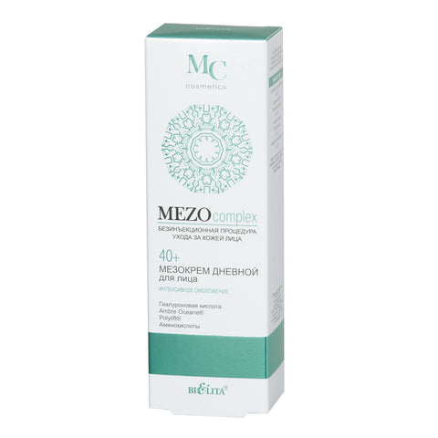 Cryo Mezo Complex - Yoğun Gençleştirici Gündüz Yüz Kremi 40+ | Auraline Cosmetics