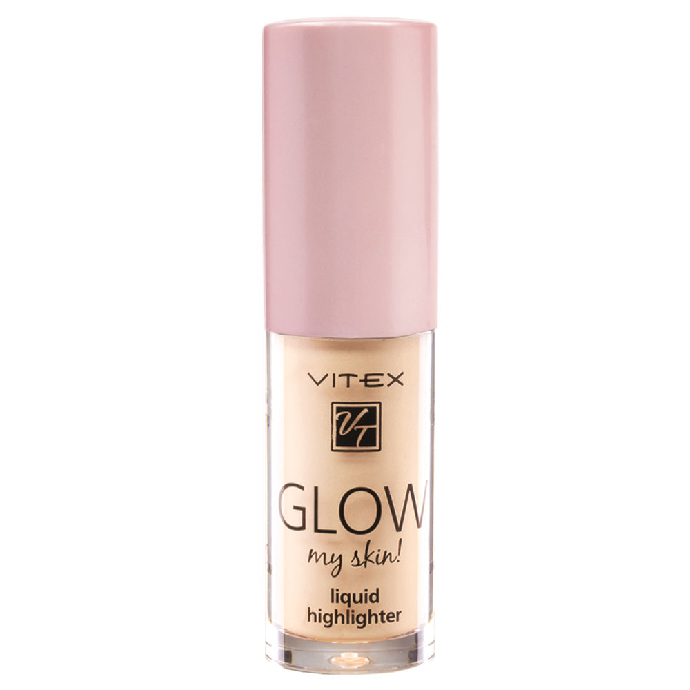 Glow My Skin Likit Aydınlatıcı Liquid Highlighter Ton:11 Pearl | Auraline Cosmetics